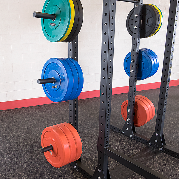 Body Solid Pro Club Line Power Rack Base Rack SPR1000 and Extension