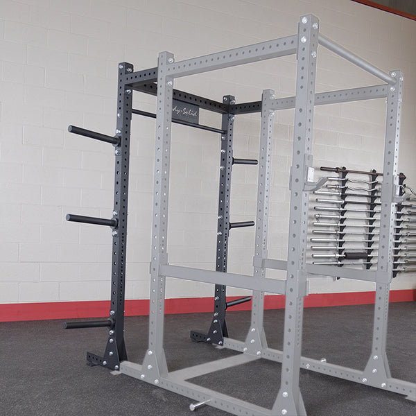 Body Solid Pro Club Line Power Rack Base Rack SPR1000 and Extension